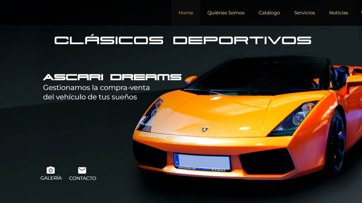Website Ascari Dreams