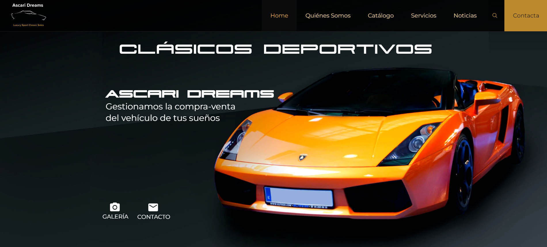 Website Ascari Dreams