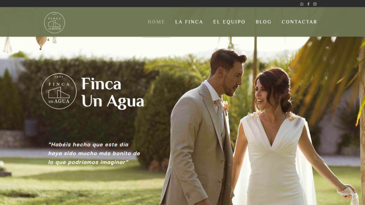 Website: Eventos y Bodas Finca un Agua