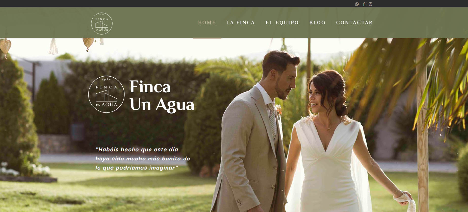 Website: Eventos y Bodas Finca un Agua
