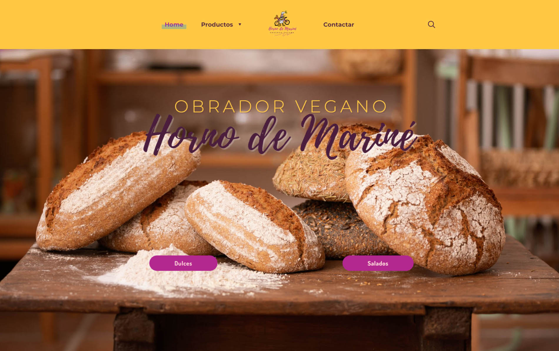 Website: Horno de Mariné
