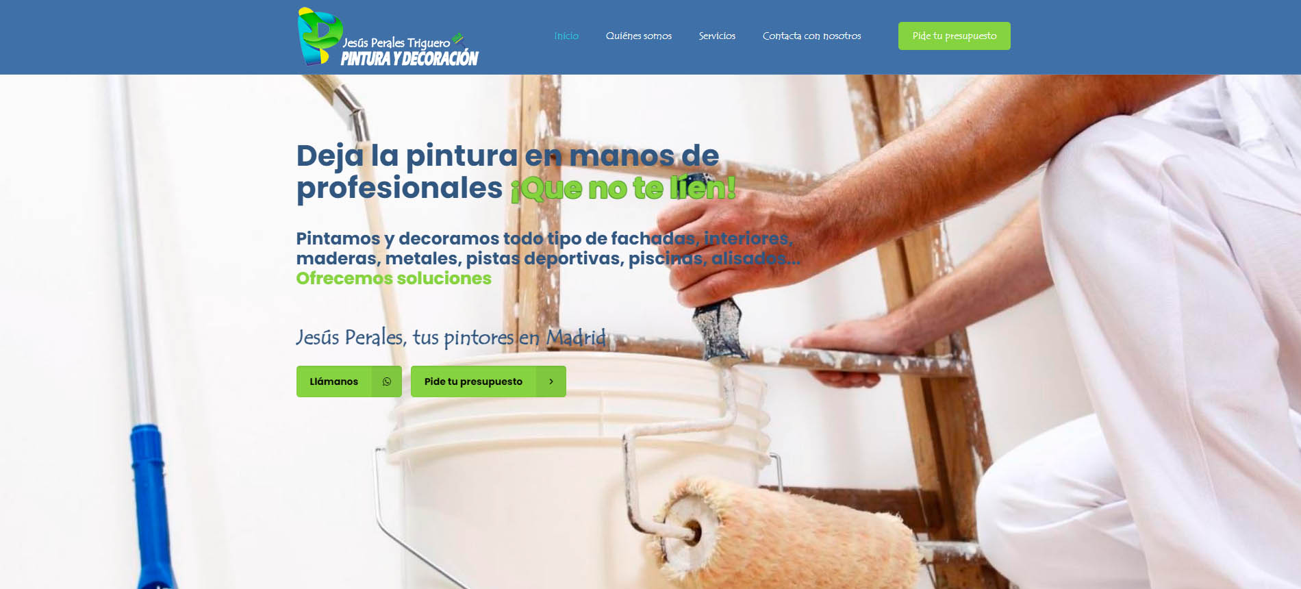 Website: Jesús Perales Pintores y Decoración