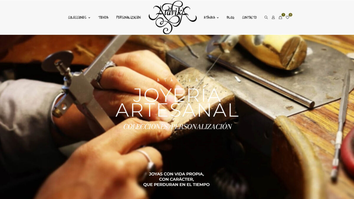 Website: Joyería Artesanal Atávika