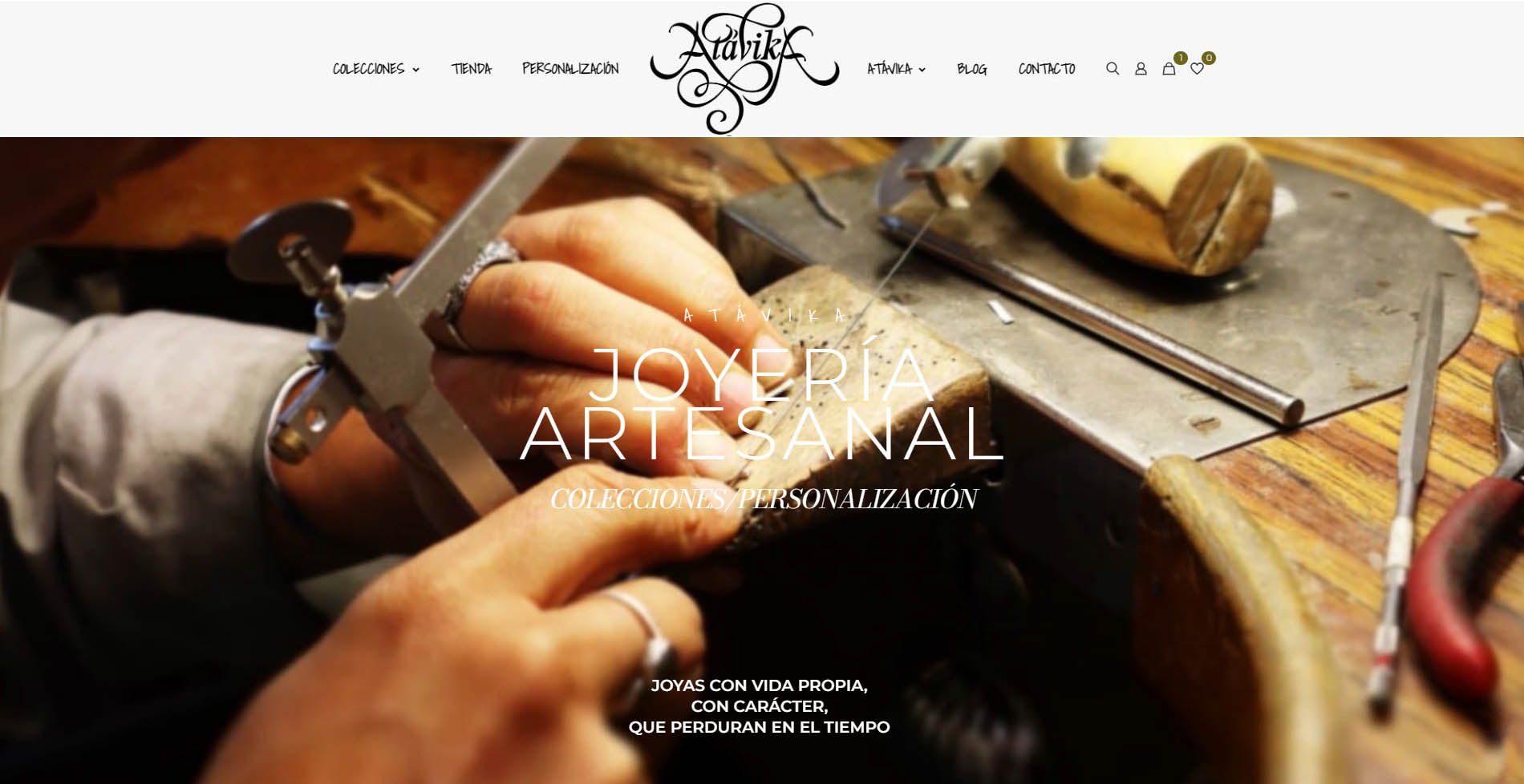 Website: Joyería Artesanal Atávika