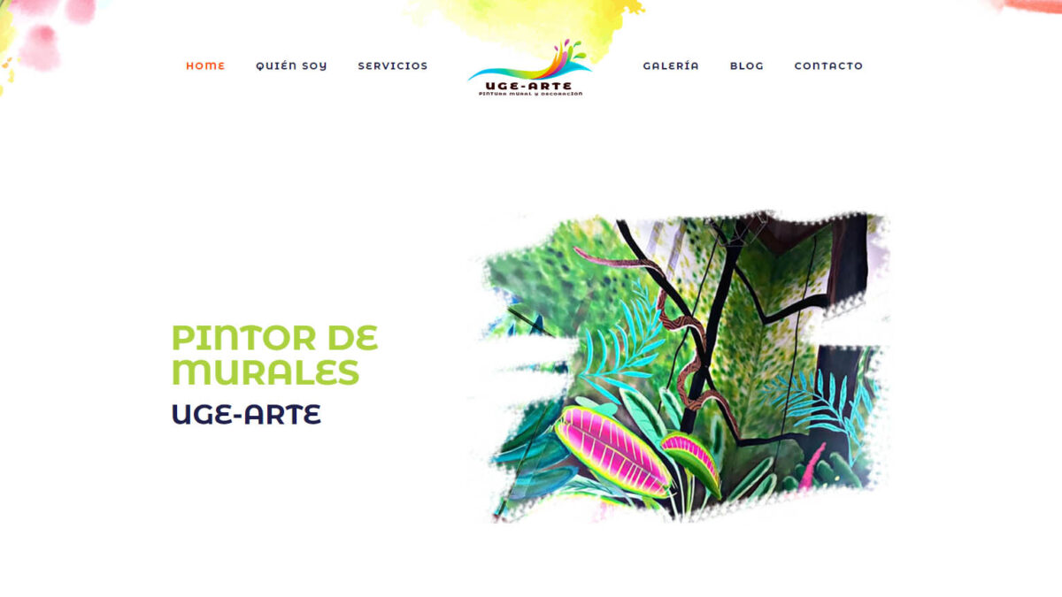 Website: Pintor de Murales