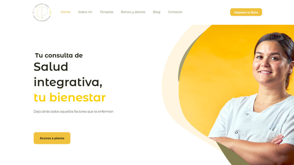 Website: Salud Integrativa Madrid