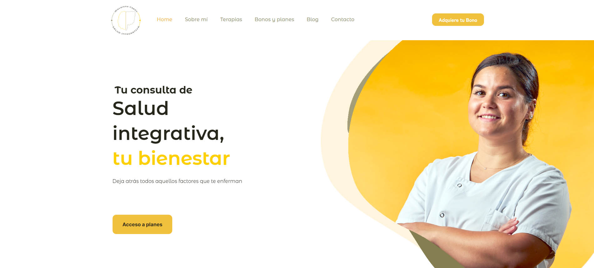Website: Salud Integrativa Madrid